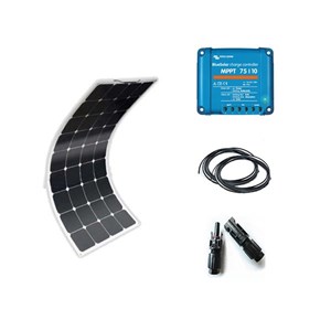 Kit solaire 140w-12v flexible camping-ca